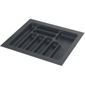 Starax 2287-A Antrasit 54x49cm Plastik Kaşıklık