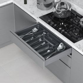 Starax 2289-A Antrasit 74x49cm Plastik Kaşıklık