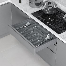 Starax 2289 Gri 74x49cm Plastik Kaşıklık