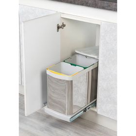 Starax 2396 Paslanmaz Gövde Çöp Kovası