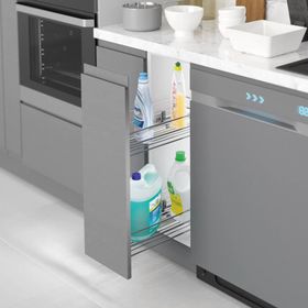 Starax 2423 Krom Tezgah Tek Açılım S Tandem Altı Deterjanlık