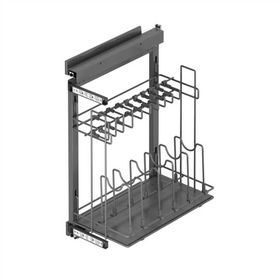 Starax 2882 Antrasit Sol Yandan Tandem Raylı Tavalık