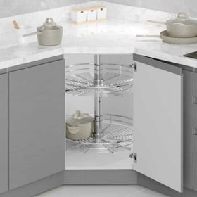 Starax 3031 4/4 60 cm Krom Döner Sepet Takımı
