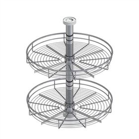 Starax 3031 4/4 60 cm Krom Döner Sepet Takımı