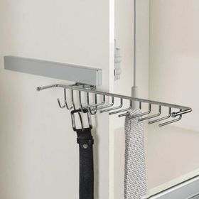 Starax 6060 Krom 120x4 mm Sol Raylı Kravatlık ve Kemerlik