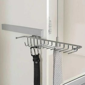 Starax 6060 Krom 120x4 mm Sol Raylı Kravatlık ve Kemerlik