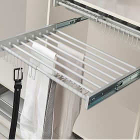 Starax 6302 Gri Plastik Teleskopik Raylı 45 cm Pantolonluk