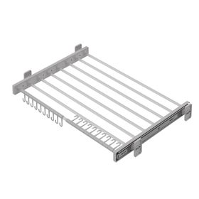 Starax 6302 Gri Plastik Teleskopik Raylı 45 cm Pantolonluk