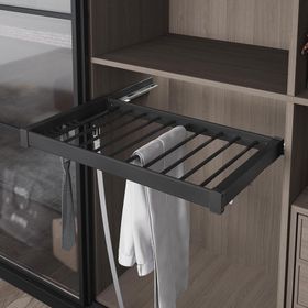 Starax 6708 Antrasit 700 mm Alüminyum Tandem Pantolonluk