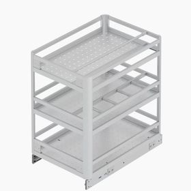 Starax 7104 Krom Döner Köşe Sepet