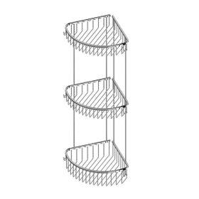 Starax 8869 Krom Üçlü Oval Köşe 22 cm Süngerlik