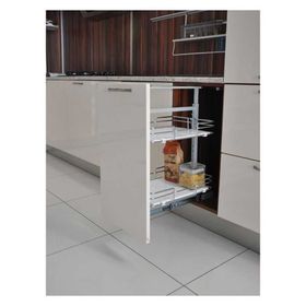 Starax S-1501-C 60x80x30 cm Teleskopik Kiler Ahşap Sepetli