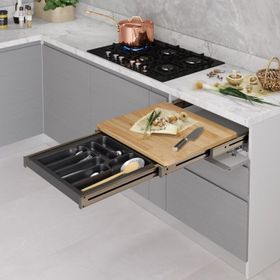 Starax S-2156-A Antasit 60 cm Çekmece İçi Fonksiyonel Kesme Tablası