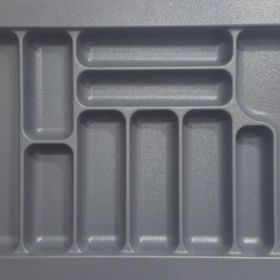 Starax S-2289 74x49 cm Çekmece İçi Plastik Kaşıklık