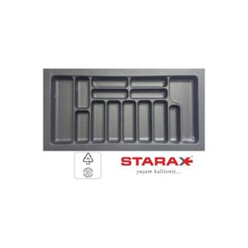 Starax S-2293 94x49 cm Çekmece İçi Plastik Kaşıklık
