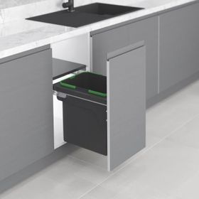 Starax S-2300-A Kapağa Monte 35 lt Antrasit 400 mm Çöp Kovası