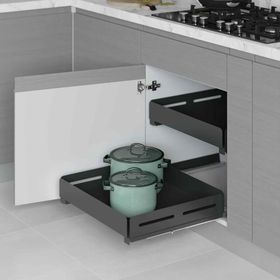 Starax S-2332-UB-A Unique Box 40 cm Bağımsız Çift Açılım Gizli Raylı Çekmece