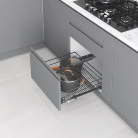 Starax S-2346 60'lık Kapağa Monte Tandem Frenli Çekmece Sepeti
