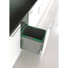 Starax S-2383-G Gri 50 cm Kapağa Monte Çöp Kovası
