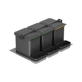 Starax S-2555-G Çekmece İçi 80'lik Otomatik Çöp Kovası