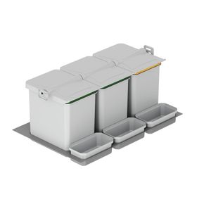 Starax S-2565-G Gri Çekmece İçi Otomatik Çöp Kovası