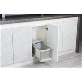 Starax S-2574-g 16 Lt Teleskopik Raylı Plastik Çöp Kovası