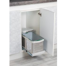 Starax S-2574-g 16 Lt Teleskopik Raylı Plastik Çöp Kovası