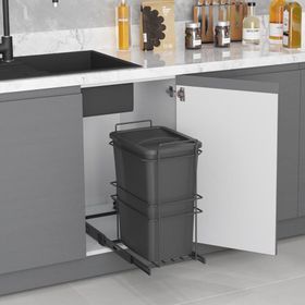 Starax S-2590-A Antrasit 35 lt Bağımsız Çöp Kovası