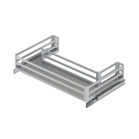 Starax S-2741-G Gri Bağımsız Alüminyum Eviye Altı Çekmece