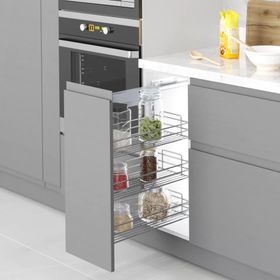 Starax S-2794-C Krom Sağ Yandan Gizli Raylı Ünite