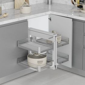 Starax S-3007-P-C Krom 45 cm Bağımsız Körköşe Mekanizması