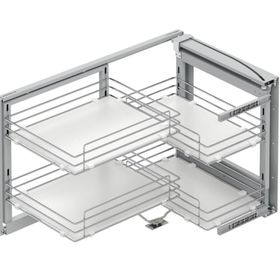Starax S-3073-C Krom 50 cm Sol Kapağa Monte Körköşe Mekanizması