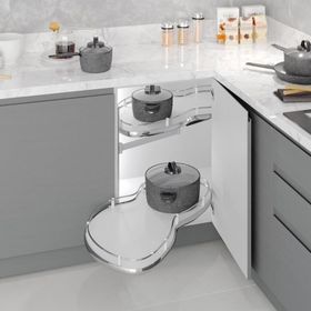 Starax S-3114-C 50'lik Sağ Mekanizmalı Döner Tablalı Kör Köşe
