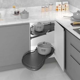 Starax S-3123-A Antrasit Sol Döner Tablalı Körköşe Mekanizması