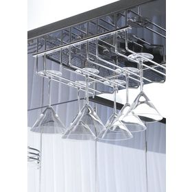 Starax S-4016-C Krom 2 Bölmeli Kadeh Askısı