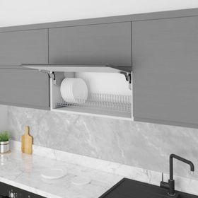 Starax S-5157-C Krom Yüksek Bölmeli Tabak Rafı