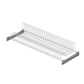 Starax S-5157-C Krom Yüksek Bölmeli Tabak Rafı
