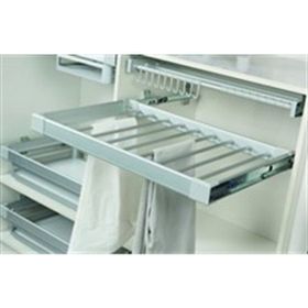 Starax S-6201-G 40 cm Alüminyum Yandan Raylı Pantolonluk