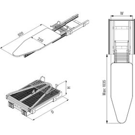 Starax S-6616-G Gri Katlanır Ütü Masası