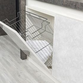 Starax S-8117-C 60 cm Askılı Çamaşır Sepeti