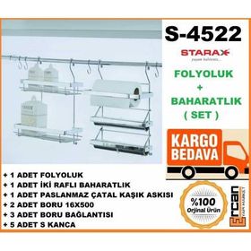 Starax S4522 Set Arası Takım Folyoluk Baharatlık