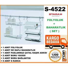 Starax S4522 Set Arası Takım Folyoluk Baharatlık
