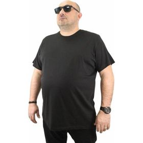 Starbattal 11100 Siyah Büyük Beden Basic Erkek T-shirt