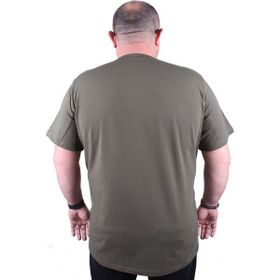 Starbattal 11160 Haki Büyük Beden Erkek T-shirt