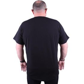 Starbattal 11160 Siyah Büyük Beden Erkek T-shirt