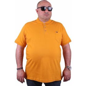 Starbattal 11501 Hardal Büyük Beden Erkek T-shirt