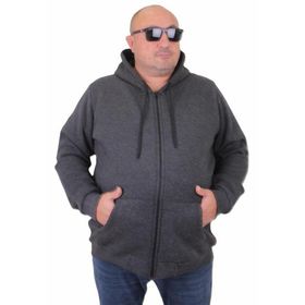 Starbattal 11701 Büyük Beden Antrasit Erkek Sweatshirt