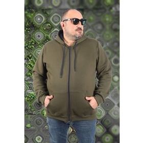 Starbattal 11701 Büyük Beden Haki Erkek Sweatshirt