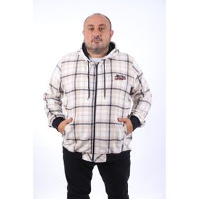 Starbattal 22207 Bej Büyük Beden Erkek Gömlek