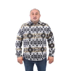 Starbattal 22210 Siyah Büyük Beden Erkek Gömlek